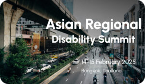 Banner image for Asian Regional Disability Summit